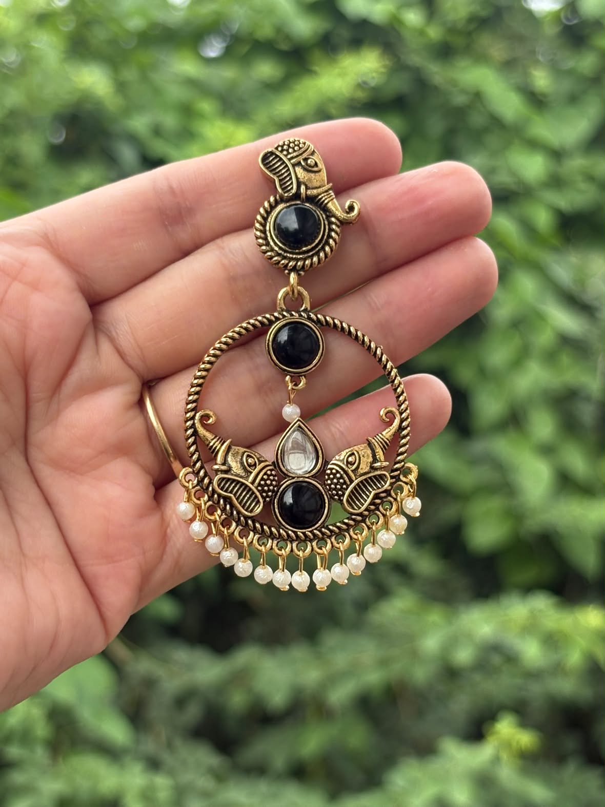 Ganpati Bali Earring