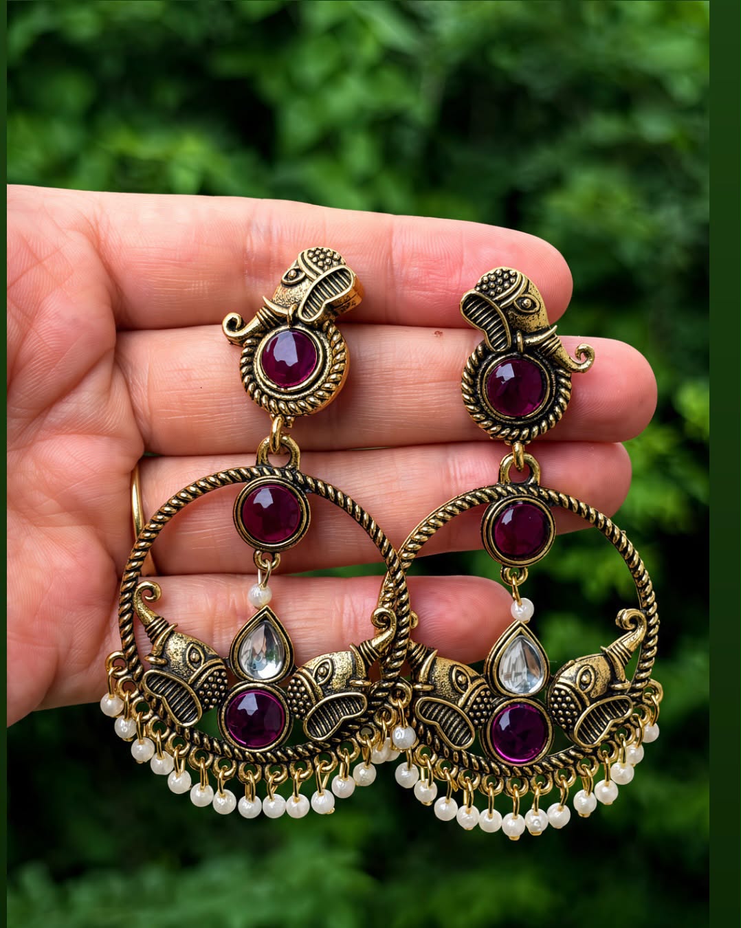 Ganpati Bali Earring