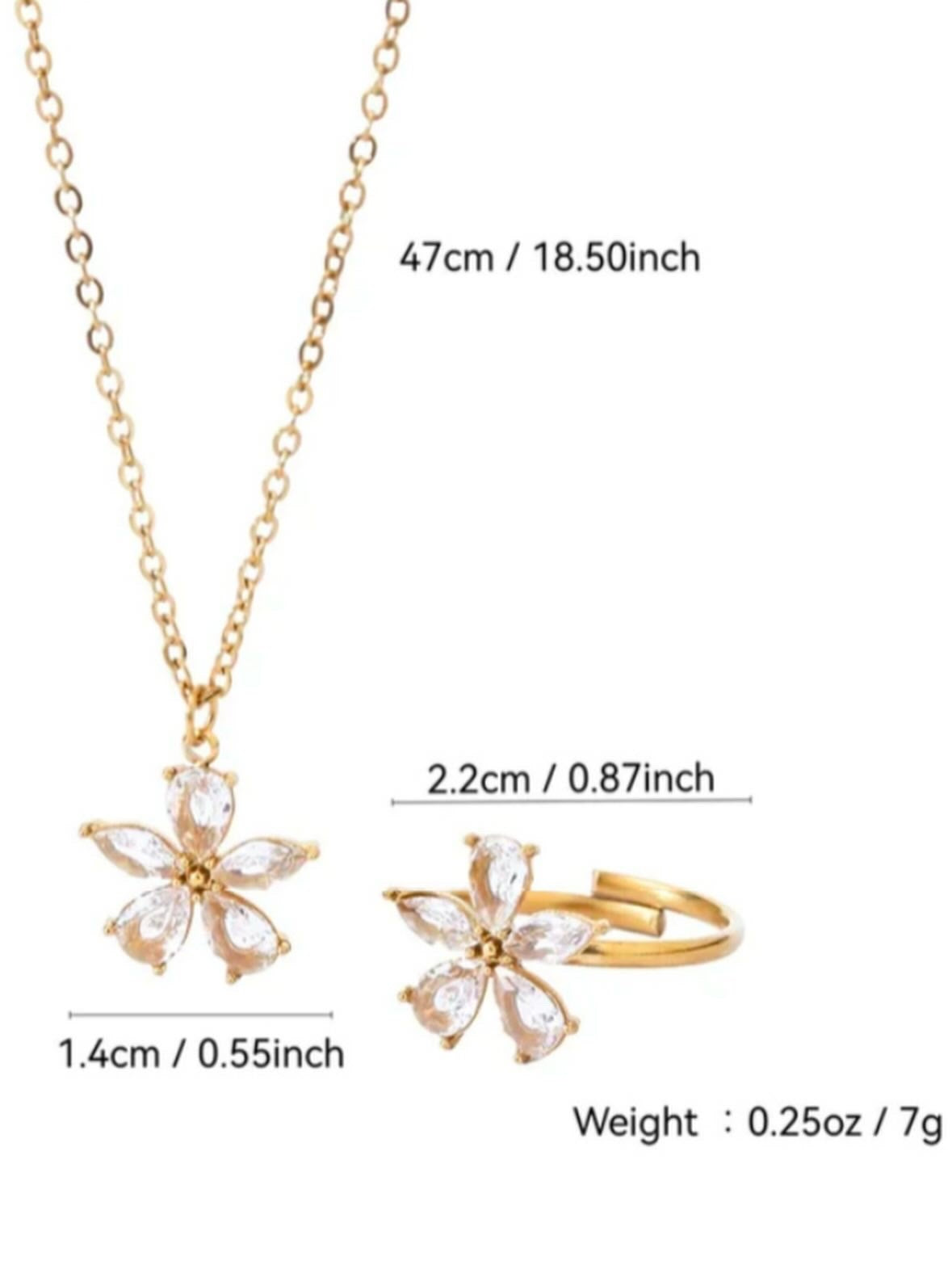 Necklace Set -( Necklace & ring)