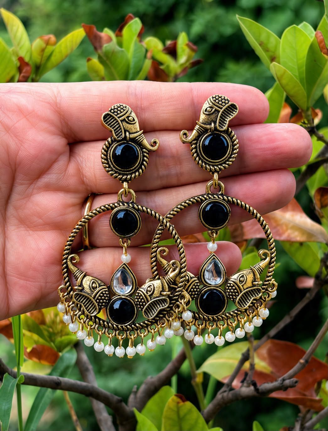 Ganpati Bali Earring