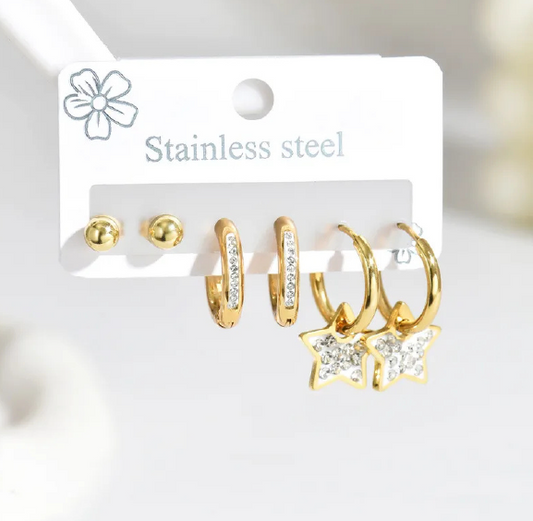 Earring Set ( Set of Three)
