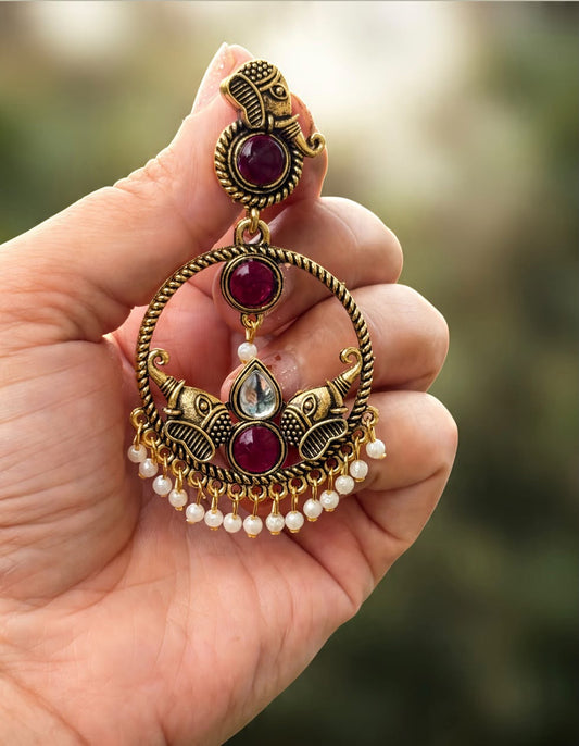Ganpati Bali Earring