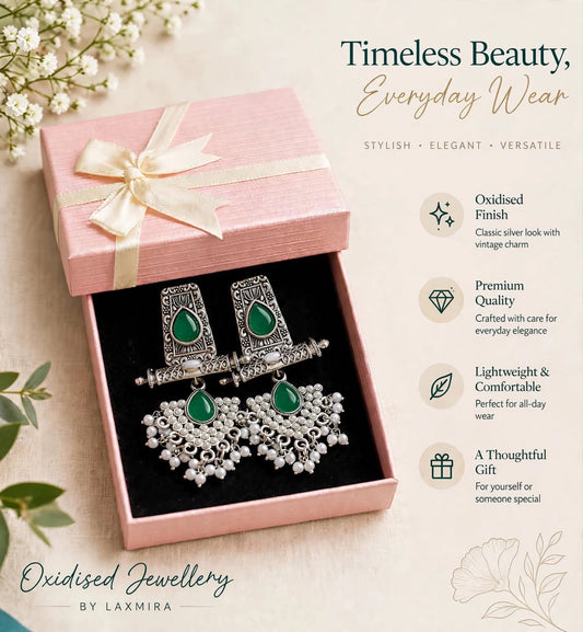Pearl Drop Jhumka Earring