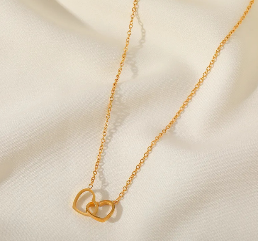 Heart Pendant -Chain Necklace