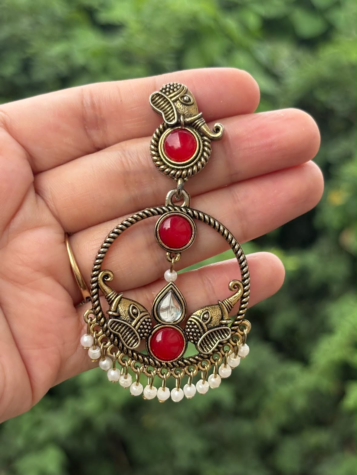 Ganpati Bali Earring