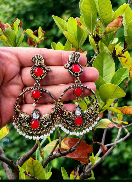 Ganpati Bali Earring