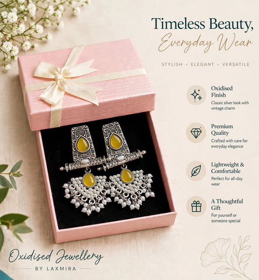 Pearl Drop Jhumka Earring
